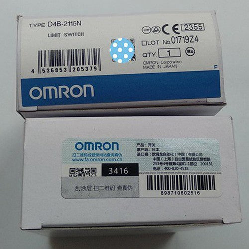 Omron D4B-2115N Limit Switch D4B2115N One Free Shipping