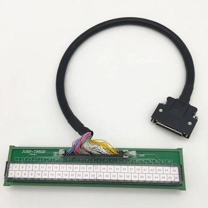1PC Yaskawa JUSP-TA50P terminal blocks with 0.5m for servo motor