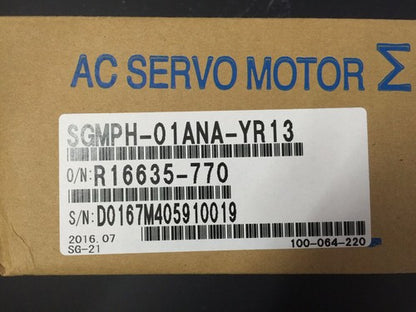 1PC Yaskawa SGMPH-01ANA-YR13 Servo Motor SGMPH01ANAYR13 ping