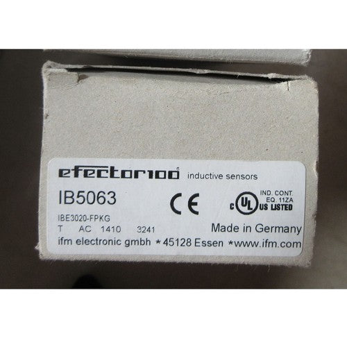 IFM IB5063 Proximity Switch Sensor  One Free Shipping