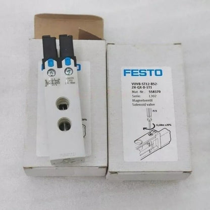 Festo VUVB-ST12-B52-ZH-QX-D-1T1 558370 Solenoid Valve One Free Shipping