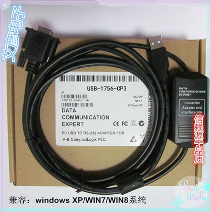 1PC AB cable USB-1756-CP3 for the ControlLogix series PLC download cable