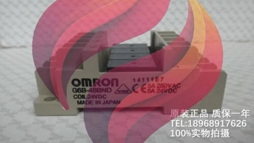 1 pcs OMRON G6B-48BND DC 24V Combination relay Terminal relay