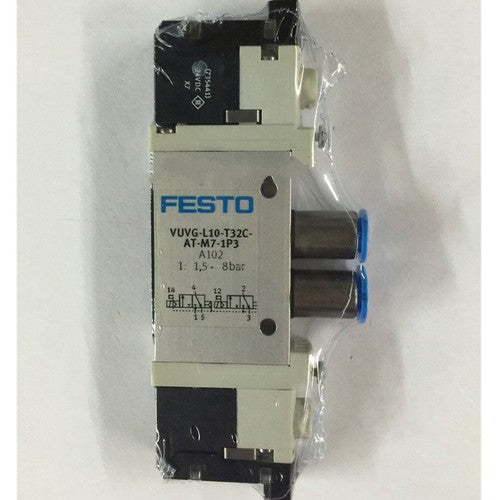 Festo VUVG-L10-T32C-AT-M7-1P3 Solenoid Valve Free Ship One VUVGL10T32CAT1P3