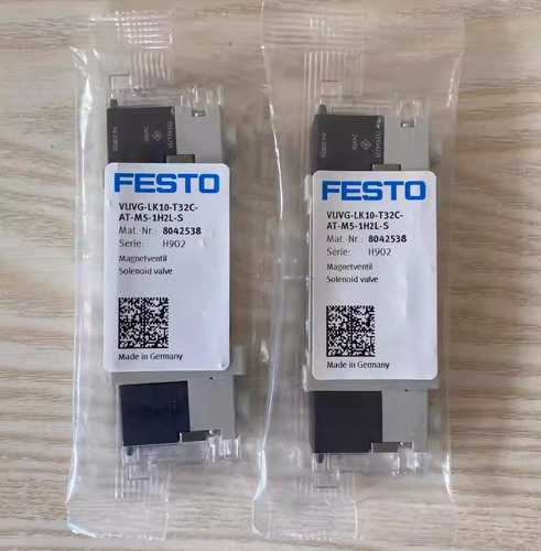 Festo VUVG-LK10-T32C-AT-M5-1H2L-S 8042538 Solenoid Valve One Free Shipping