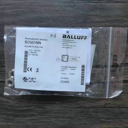 Balluff BOS01NN BOS 08E-PS-KD20-S49 Diffuse Reflection Sensor One