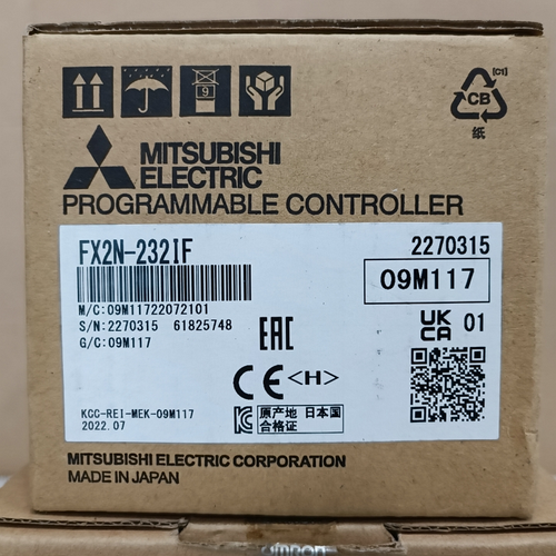 Mitsubishi FX2N-232IF RS-232C Communication Module for Industrial Automation