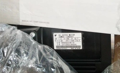 Yaskawa SGMGV-13ADC61 Servo Motor 1PC ping SGMGV13ADC61