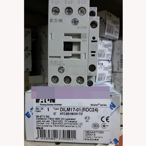 1PC  EATON MOELLER DILM17-01 DC24V Contactor DILM1701 Free Shipping