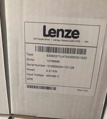 LENZE ESMD371L4TXA Inverter One ping