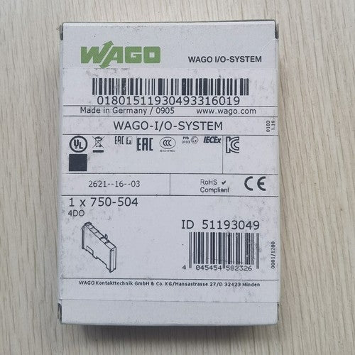 1PC Wago 750-504 PLC Module Free Shipping 750504
