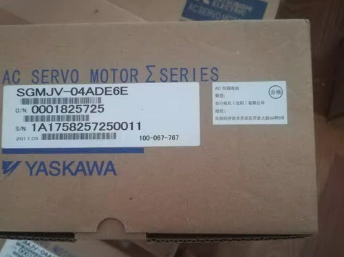 Yaskawa SGMJV-04ADE6E Servo Motor 1PC ping SGMJV04ADE6E