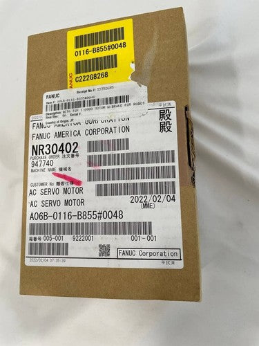 1PC Fanuc A06B-0116-B855#004 Servo Motor One ping