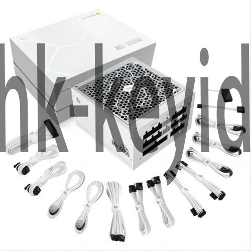 Segotep Muztag Ata Mu-1000G White 1000W ATX3.0 PCIE5.0 80 Plus Gold Power Supply