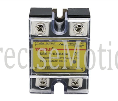 Single-phase DC control AC DC-AC solid state relay SSR type YHD4840A