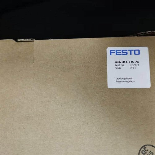 Festo MS6-LR-1/2-D7-AS 529993 Pressure Regulator One MS6LR1/2D7AS