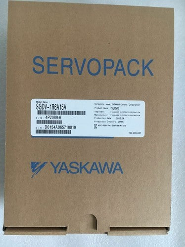 Yaskawa SGDV-1R6A15A Servo Driver 1PC ping SGDV1R6A15A