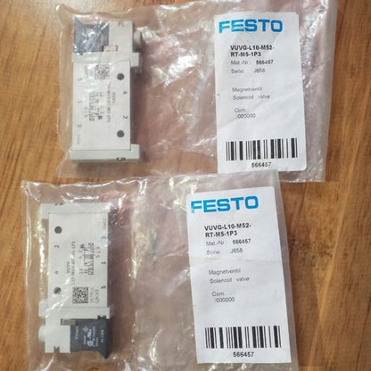 Festo VUVG-L10-M52-RT-M5-1P3 Solenoid Valve One Free Shipping 566457