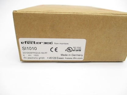 IFM SI1010 Flow Monitor One ping