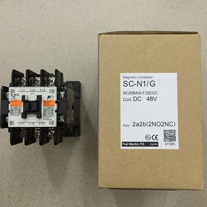 Fuji SC-N1/G DC 48V Magnetic Contactor 1PC Free Shipping SCN1/G