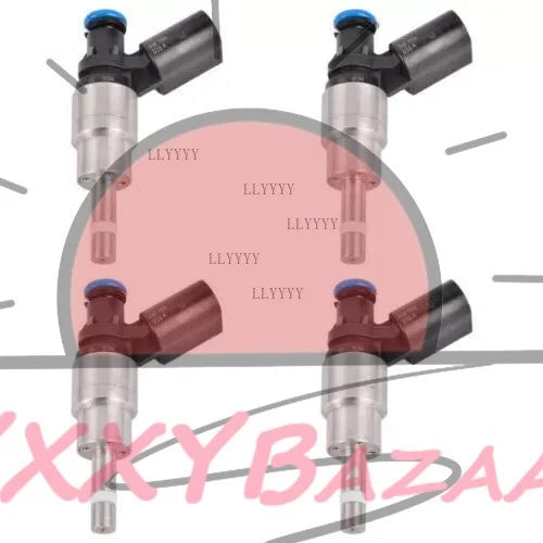 4X 06F906036A Fuel Injectors Fits For 2005-2009 Audi A3 4 TT VW GTI Jetta 2.0L ~