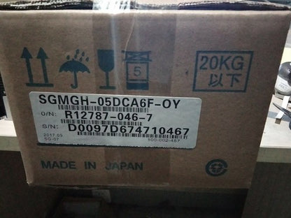 Yaskawa SGMGH-05DCA6F-OY Servo Motor 1PC ping SGMGH05DCA6FOY