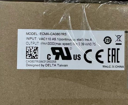 Delta ECMA-CA0807RS Servo Motor One ECMACA0807RS ping