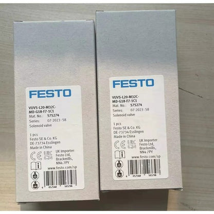 1PC Festo VUVS-L20-M32C-MD-G18-F7-1C1 575274 Solenoid Valve Free Shipping