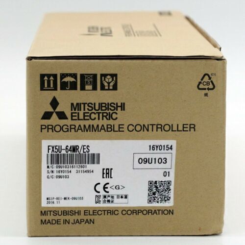 FX5U-64MR/ES 1PCS MITSUBISHI PLC PROGRAMMABLE CONTERLLER MODULE FX5U-64MR/ES