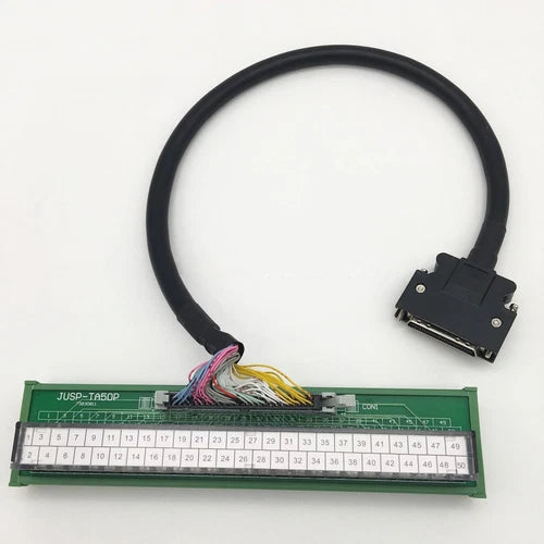 1PC Yaskawa JUSP-TA50P terminal blocks with 0.5m for servo motor
