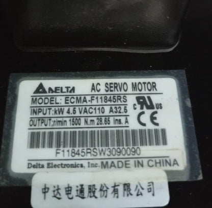 Delta ECMA-F11845RS Servo Motor One ping ECMAF11845RS