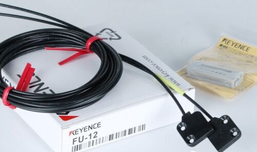KEYENCE FU-12 Digital Fiber Optic Sensor FU12 Cable  Free Shipping