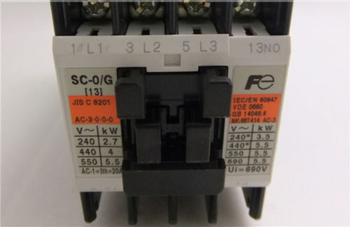 Fuji SC-0/G DC220V Magnetic Contactor 1PC Free Shipping SC0/G