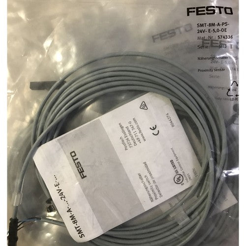 Festo SMT-8M-A-PS-24V-E-5,0-OE 574336 Magnetic Switch One Free Shipping