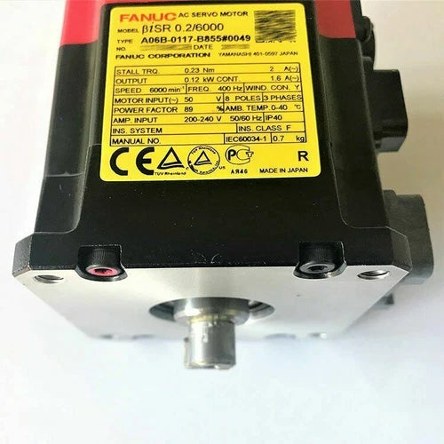 1PC Fanuc A06B-0117-B855#0049 Servo Motor One ping