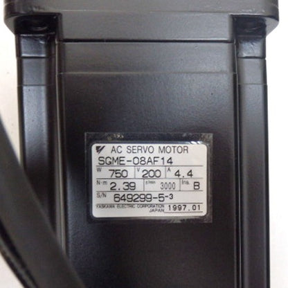 Yaskawa SGME-08AF14 Servo Motor 1PC ping SGME08AF14