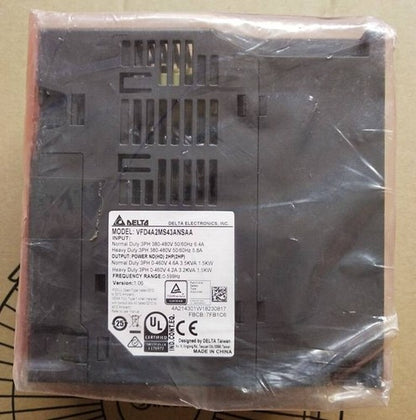 1PC Delta VFD4A2MS43ANSAA Three-Phase 380v 1.5kw Control Inverter