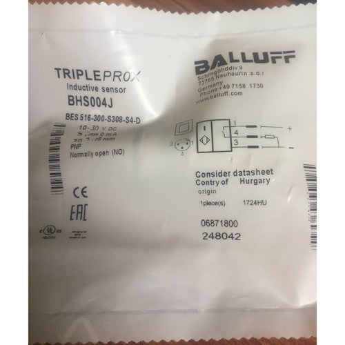 BALLUFF BES 516-300-S308-S4-D Proximity Switch One Free Shipping