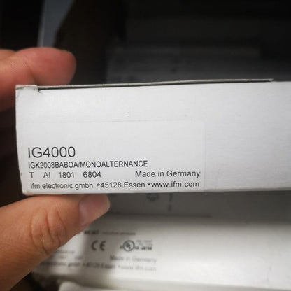 IFM IG4000 Proximity Switch One Free Shipping