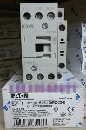 1PC EATON MOELLER DILM25-10 RDC24 contactor Free Shipping