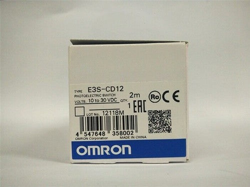 Omron E3S-CD12 Photoelectric Switch Sensor One Free Shipping E3SCD12
