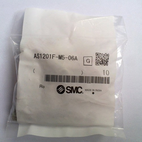 10PCS  SMC AS1201F-M5-06A Speed Control Flow Valve Free Shipping AS1201FM506A