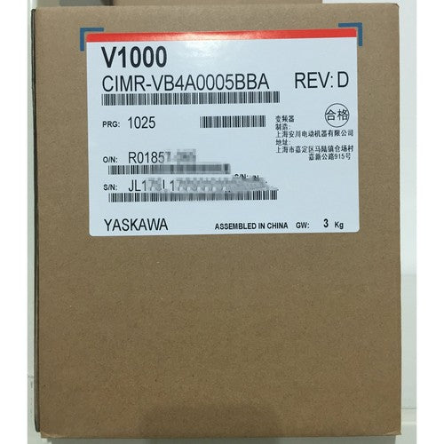 Yaskawa CIMR-VB4A0005BBA Inverter 1PC ping CIMRVB4A0005BBA