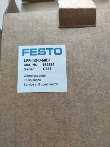 Festo LFR-1/2-D-MIDI 159584 Pressure Reducing Valve One LFR1/2DMIDI