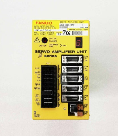 1PC Fanuc A06B-6093-H151 Servo Amplifier One ping A06B6093H151