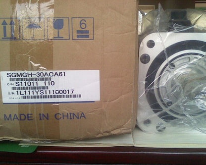 Yaskawa SGMGH-30ACA61 Servo Motor 1PC ping SGMGH30ACA61