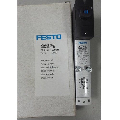Festo VSVA-B-M52-MZD-A2-1T1L 539185 Solenoid Valve One Free Shipping