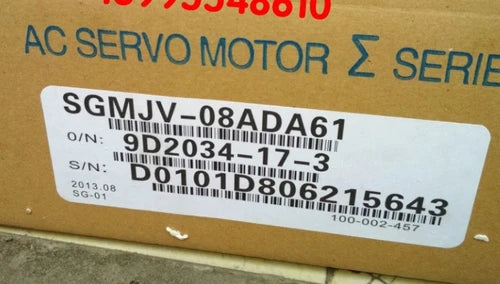 Yaskawa SGMJV-08ADA61 Servo Motor 1PC ping SGMJV08ADA61