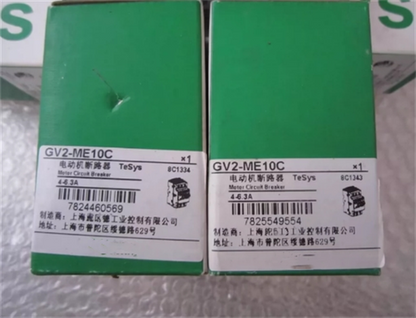 One  Motor Circuit Breaker 4-6.3 Amp GV2-ME10C