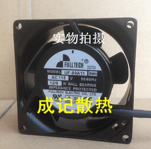 1pcs  FULLTECH UF80A11 BWH 115V 9/12W 8cm cabinet cooling fan